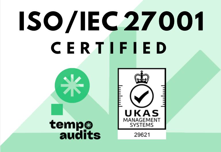 ISO 27001 Certified