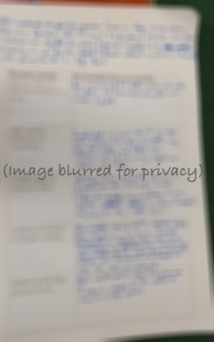 Student's descriptive writing about the Galapagos - page 2