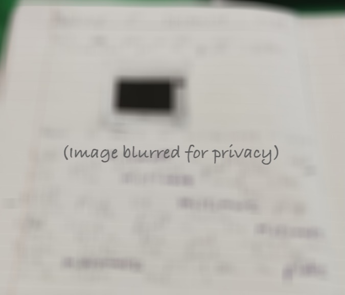 Student's image of microwave instructions